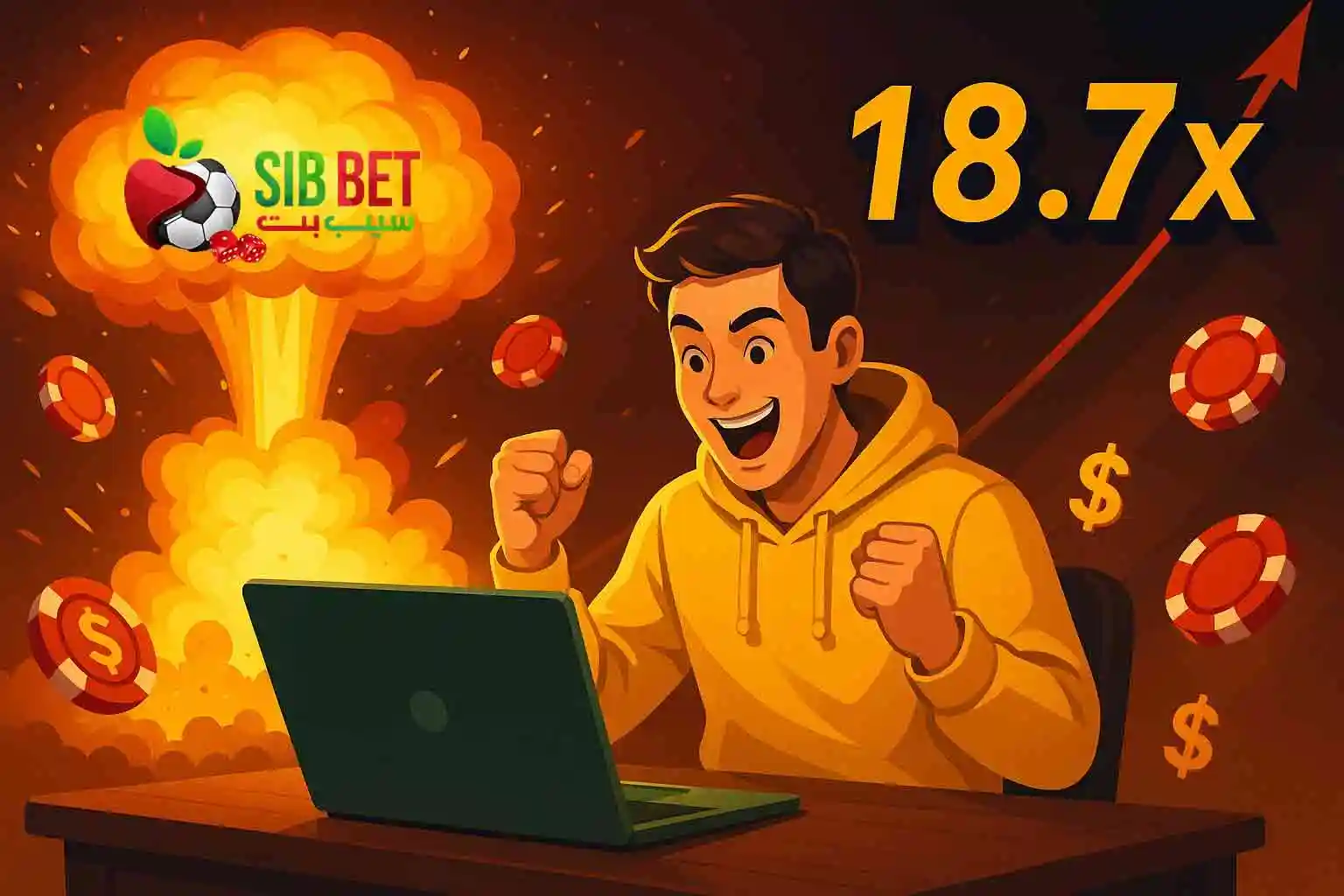 الگوریتم بازی انفجار